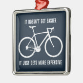 Es wird nicht einfacher, es wird einfach teurer ornament aus metall (Links)