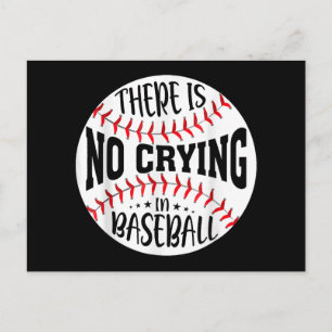 Es Wird Nicht Geweint Beim Baseball Feiertagspostkarte