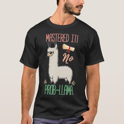 Es wird nicht Prob-Llama beherrscht T-Shirt (Vorderseite)