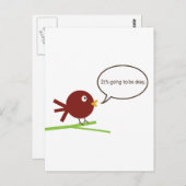 Es wird okay sein postkarte (Vorne/Hinten)