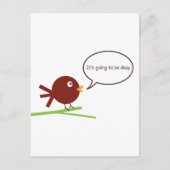 Es wird okay sein postkarte (Vorderseite)