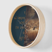 Es wird passieren, wenn die Zeit richtig ist Uhr (Winkel)