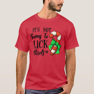 Es wird seinen Freund von Candy Cane Bow nicht bel T-Shirt