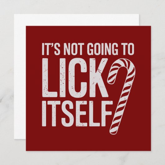 Es wird sich nicht offensiv sarkastisch verlaufen einladung (Vorne/Hinten)