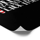 Es wird sich nicht selber klopfen - Weihnachten sc Poster (Ecke)