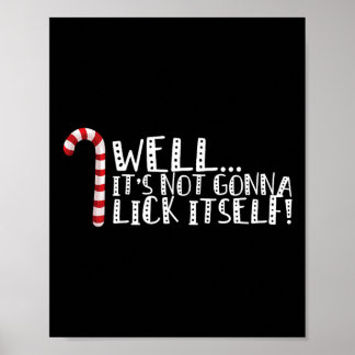 Es wird sich nicht selber klopfen - Weihnachten sc Poster