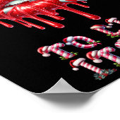 Es wird sich nicht selbst ablecken. Lustiger Candy Poster (Ecke)
