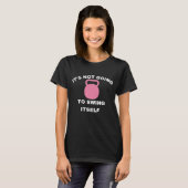Es wird sich nicht selbst das Kettlebell-Workout z T-Shirt (Vorne ganz)