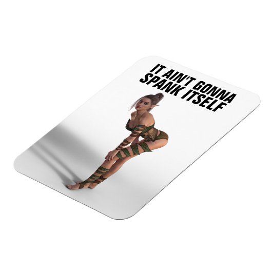 ES WIRD SICH NICHT SELBST ELF-MAGNETE SPANKEN MAGNET (Linke Seite)