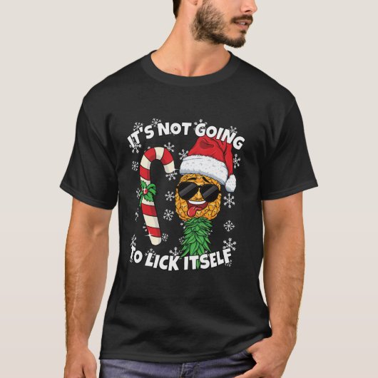 Es wird sich nicht selbst Weihnachtsschwätzchen mö T-Shirt (Vorderseite)