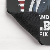Es wird Trump Vance mit Felon und Hügel einnehmen Mousepad (Ecke)
