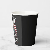 Es wird Trump Vance mit Felon und Hügel einnehmen Pappbecher (Links)