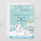 Es wird viel Spaß sein Geburtstag Einladung (Vorderseite)