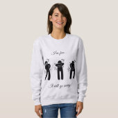 Es wird vorbeigehen! Sweatshirt (Vorne ganz)