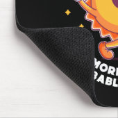 Es wird wohl nicht sein, wie schlecht die Zukunft  Mousepad (Ecke)