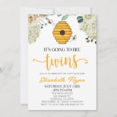 Es wird Zehn-Bumble-BienenBaby-Dusche geben Einladung (Vorderseite)