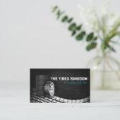 Es wirft/Auto Repair Visitenkarte (Stehend Vorderseite)