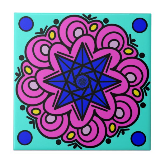 Es wurde aus Sternen gemacht Fliese (Vorderseite)