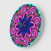 Es wurde aus Sternen gemacht Große Wanduhr (Winkel)