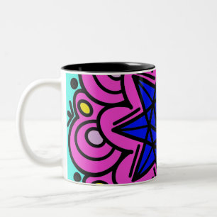 Es wurde aus Sternen gemacht Zweifarbige Tasse