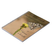 Es wurde ein Schmetterling - Notizbuch Notizblock (Linke Seite)