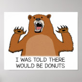 Es wurde gesagt, es gäbe Donuts Poster (Vorne)