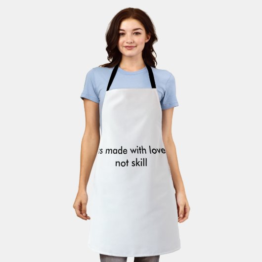 Es wurde mit Liebe und nicht mit Schürze (Getragen)