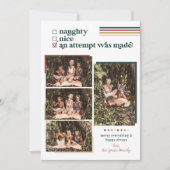 Es wurde versucht | Moderne Weihnachts-Fotokarte Einladung (Vorderseite)