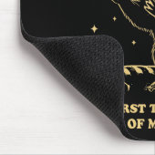 Es wurde versucht, normal zu sein, sobald lustige mousepad (Ecke)