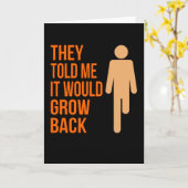 Es würde wieder glänzende Amputierprothese wachsen Karte (Gelbe Blume)