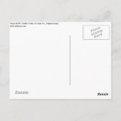 Es zählt nicht, wer du bist; es ist, was du tust postkarte (Rückseite)