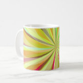 Es zerteilt - Abstrakt Kaffeetasse (Vorderseite Links)