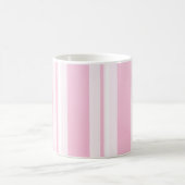 Es zerteilt - die Rosa Linien Kaffeetasse (Mittel)