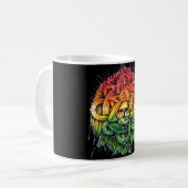Es zerteilt mit Lion Zion - M1 Kaffeetasse (Vorderseite Links)