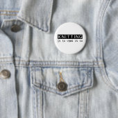 Es zu stricken ist button (Beispiel)