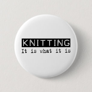 Es zu stricken ist button