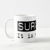 Es zu überblicken ist kaffeetasse (Links)