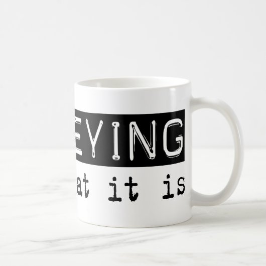 Es zu überblicken ist kaffeetasse (Rechts)