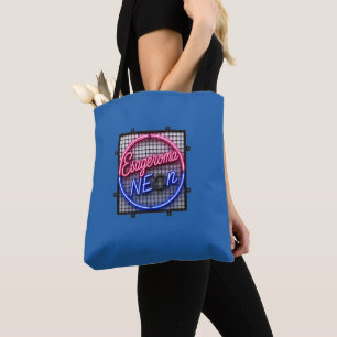 Esageroma Neon - Retro 1980er Synthwave-Design Tasche
