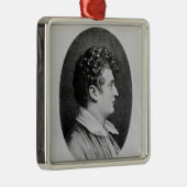 Esaias Tegner Silbernes Ornament (Rechts)