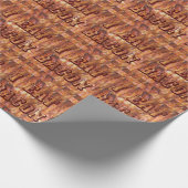 Esat Bacon Wrapping Paper Geschenkpapier (Ecke)
