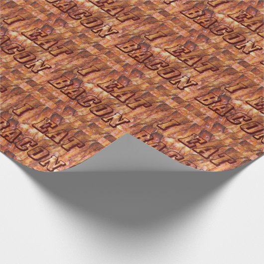 Esat Bacon Wrapping Paper Geschenkpapier (Ecke)