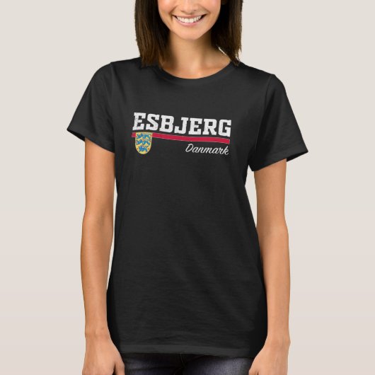 Esbjerg Dänemark Danmark T-Shirt (Vorderseite)