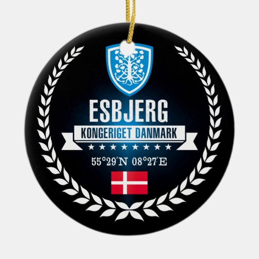 Esbjerg Keramikornament (Vorne)