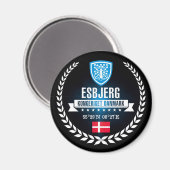 Esbjerg Magnet (Vorderseite/Rückseite)