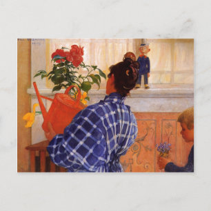 Esbjorn Brings Karin Violets Postkarte