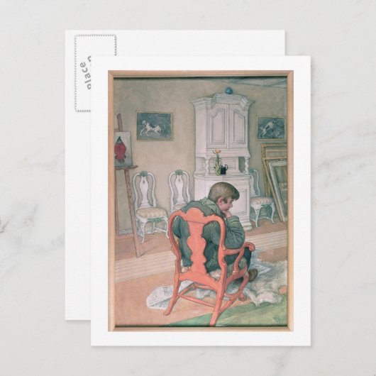 Esbjorn Convalescing Postkarte (Vorne/Hinten)