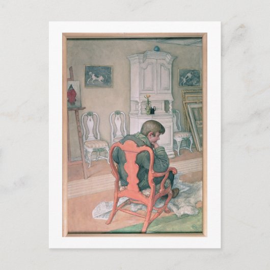 Esbjorn Convalescing Postkarte (Vorderseite)