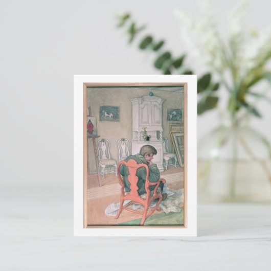 Esbjorn Convalescing Postkarte (Stehend Vorderseite)