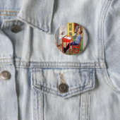 Esbjorn macht seine Hausaufgaben von Carl Larsson Button (Beispiel)